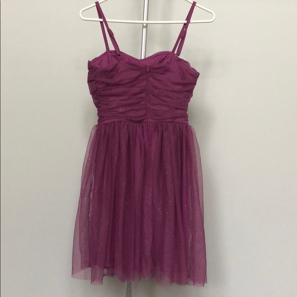 BCX Dress Sparkly Cocktail Homecoming Dress Mauve in Size 1 - Picture 3 of 6